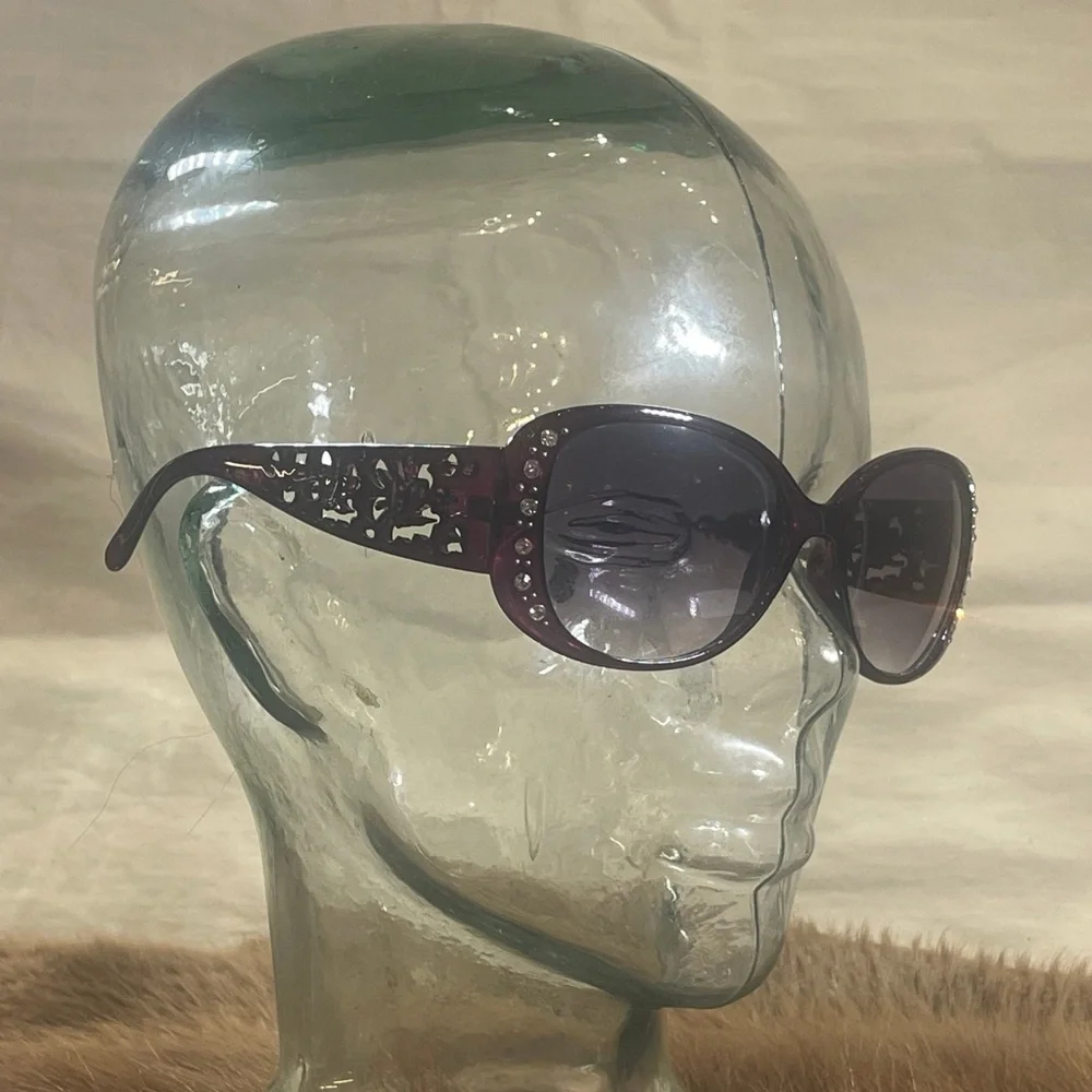 Purple Women's Sunglasses - Picture 1 of 3